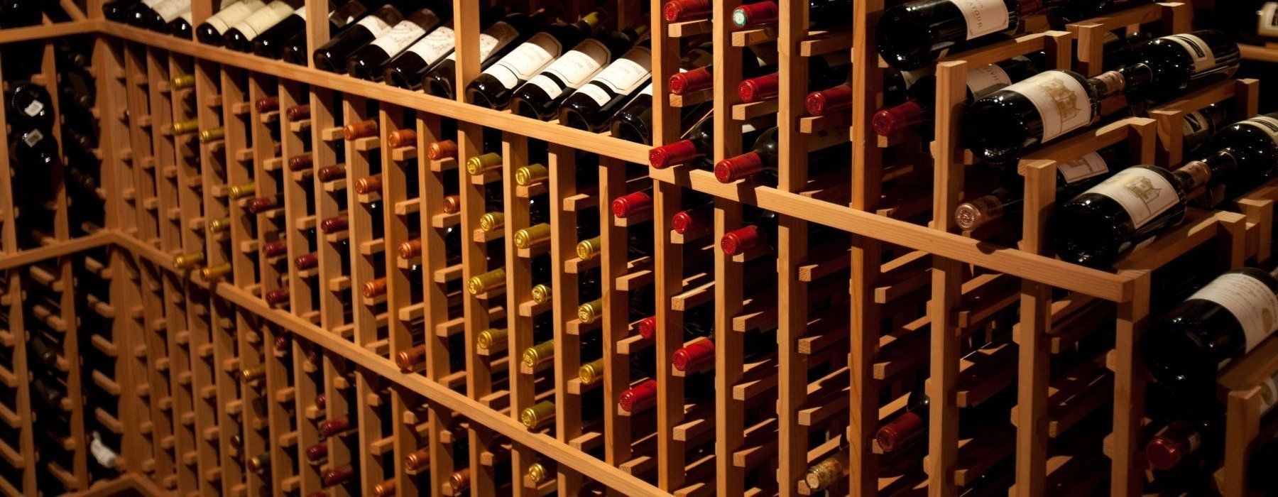 Cave de garde idéale de vins prestigieux