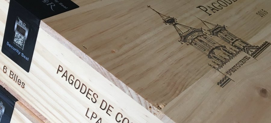 Acheter un vin en caisse bois d'origine